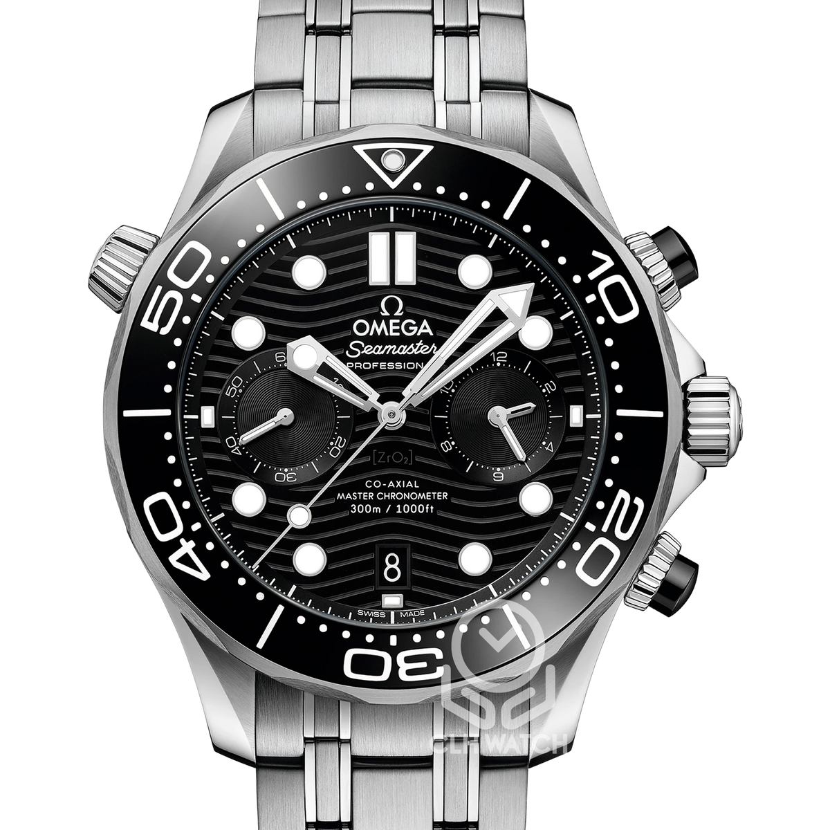Omega 歐米茄 Seamaster Diver 300M 海馬潛水300米 210.30.44.51.01.001 21030445101001 黑面計時
