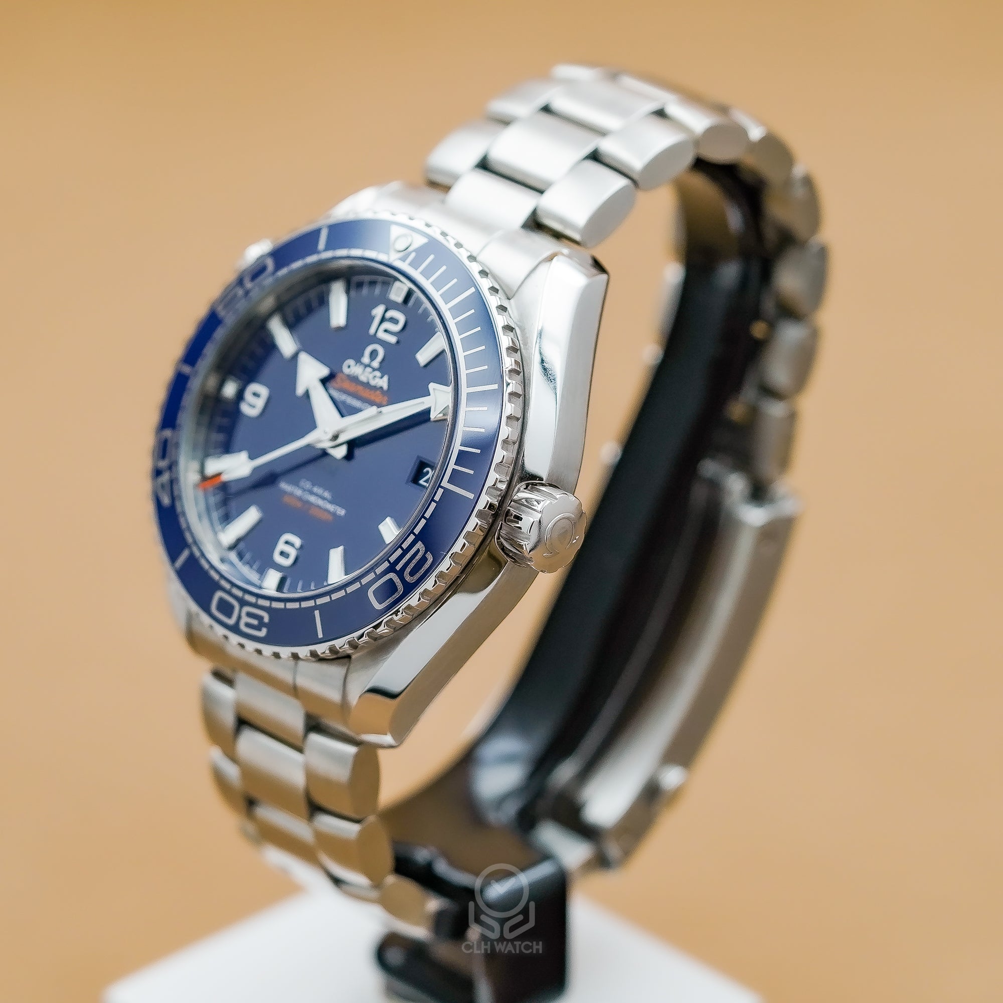 OMEGA 歐米茄 海馬系列 Planet Ocean 600M 215.30.44.21.03.001 21530442103001 深藍面 43.5mm 2017年 台灣公司貨 95%新