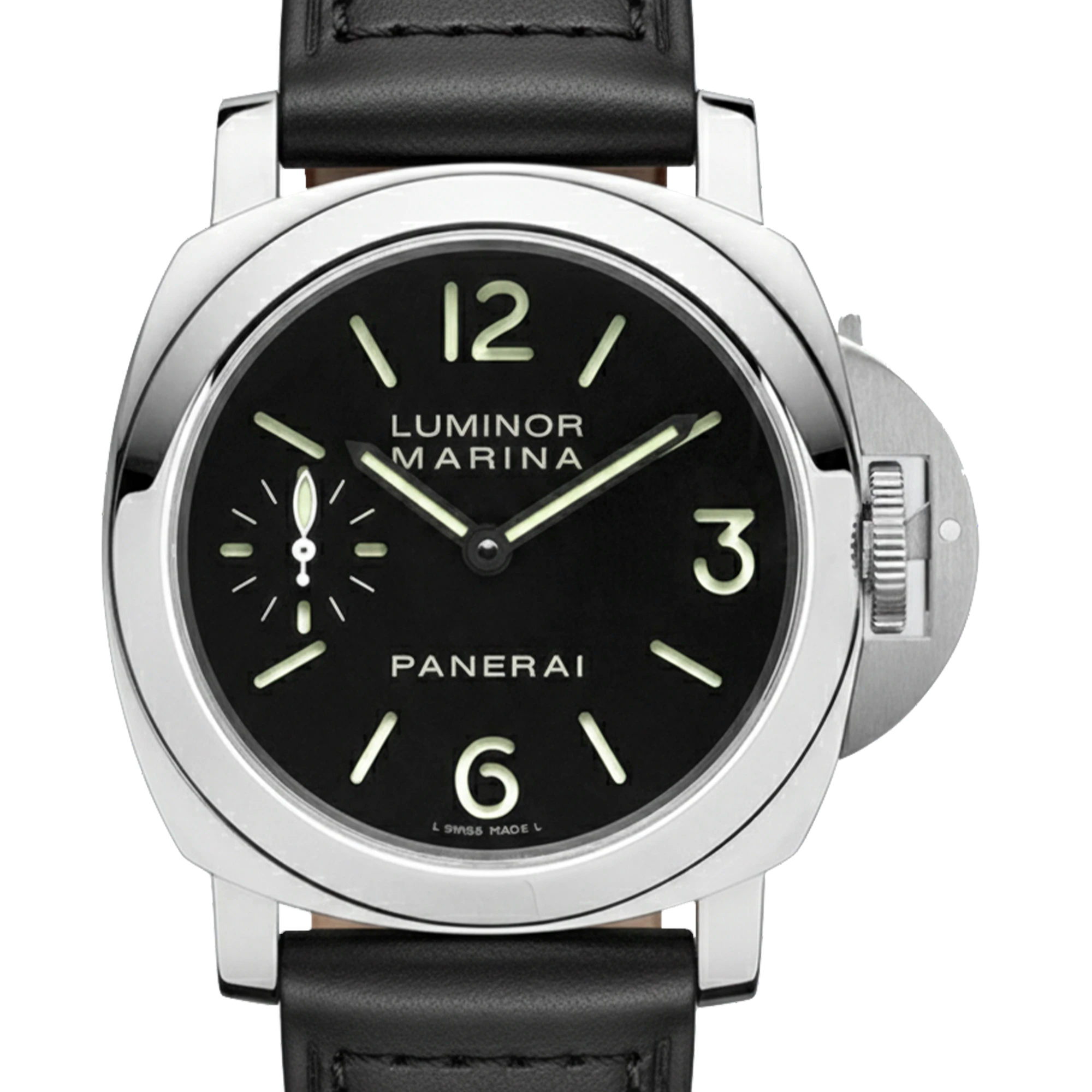 Panerai 沛納海 Luminor Marina PAM111 三明治面 滿版篆刻LOGO機芯 44mm PAM00111 2002年 台灣公司貨 95%新