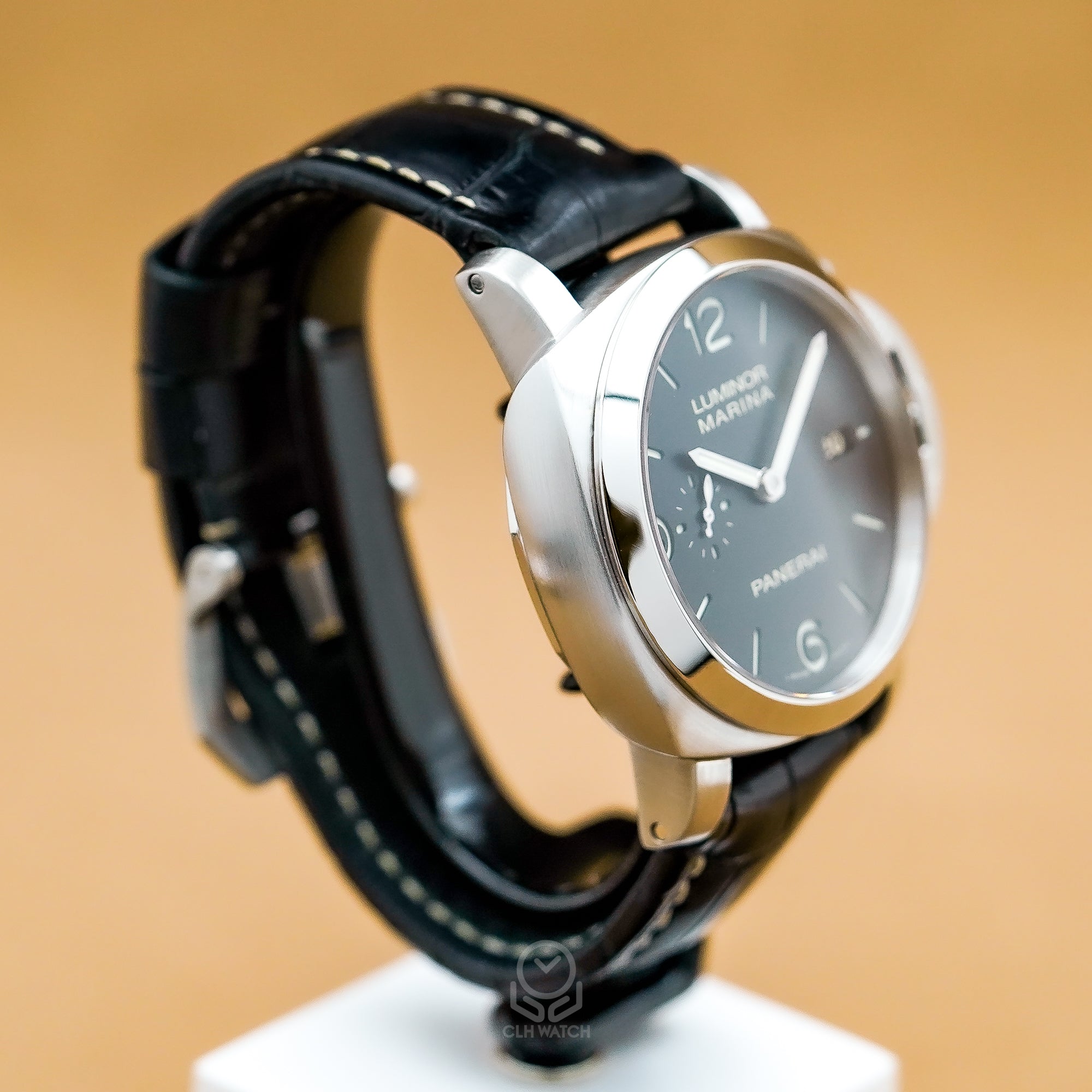 Panerai 沛納海 Luminor 1950 三日鍊 自動上鍊 PAM00312 PAM312 黑色三明治面盤 44mm 2011年 台灣公司貨 95%新