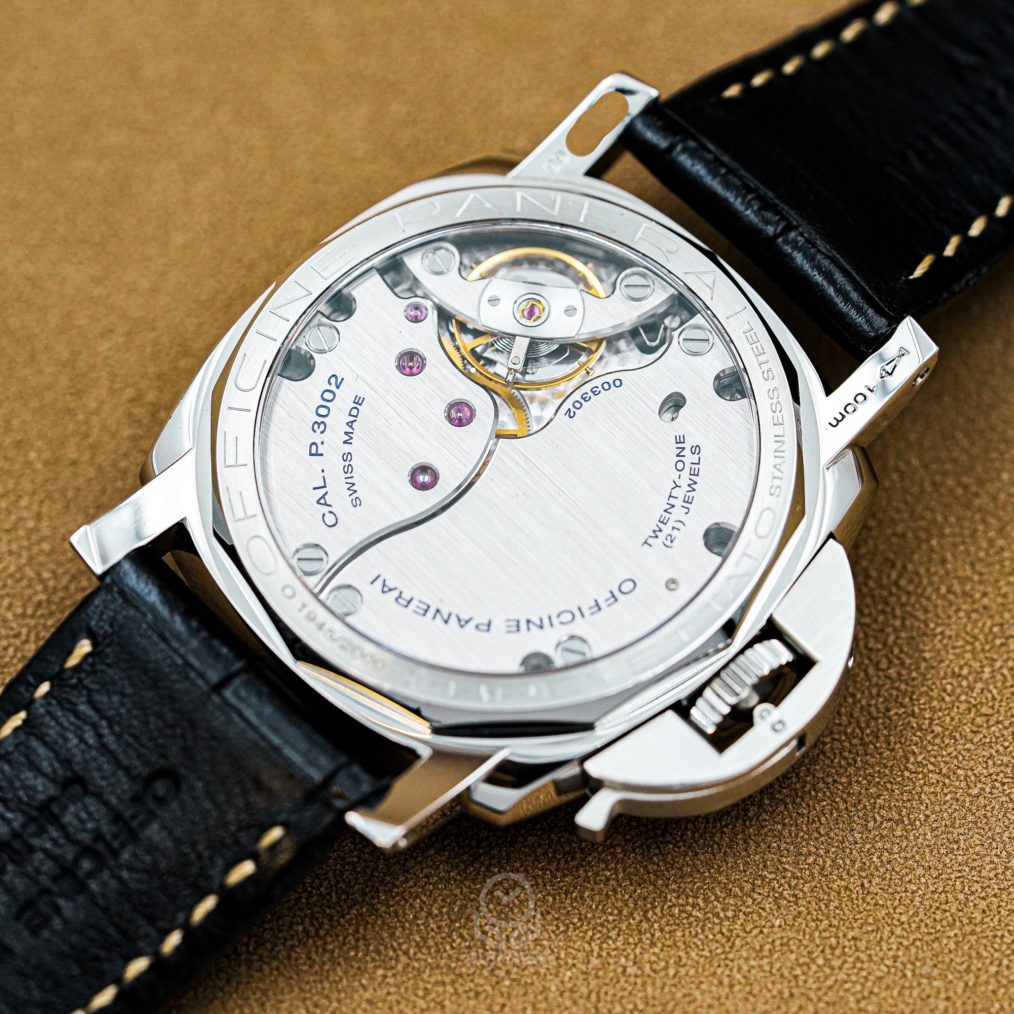 Panerai 沛納海 Luminor 1950 3 DAYS Power Reserve PAM00423 PAM423 三日鍊 動力顯示窗 三明治面盤 菸草面 47mm O字頭 單錶 90%新