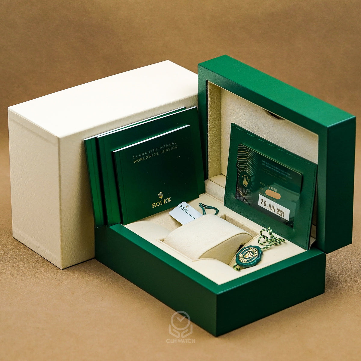 Rolex 勞力士 Submariner 124060 盒單配件實拍
