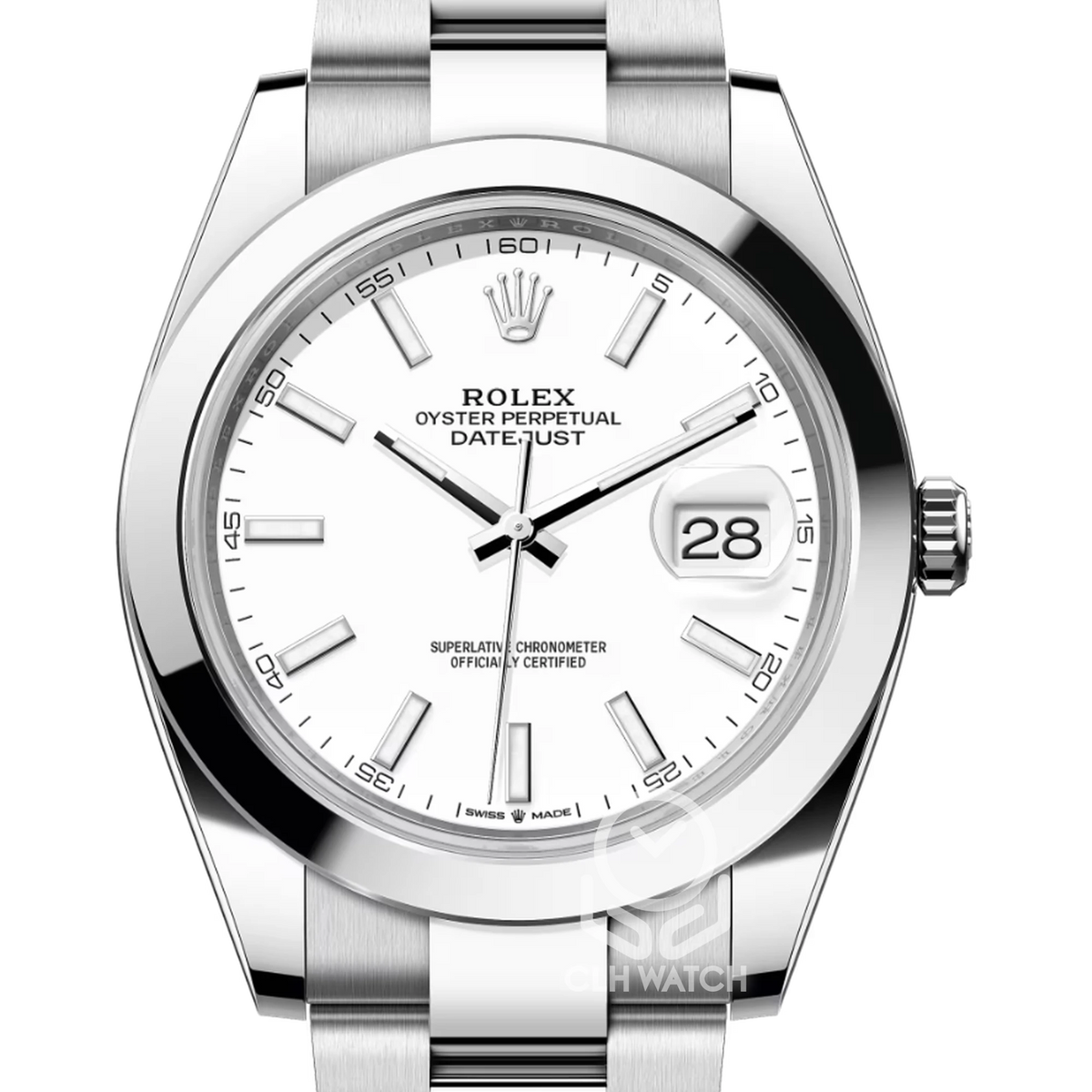 Rolex 勞力士 Datejust 日誌型 DJ41 126300 時標白面 三板帶 光圈 自動上鍊 3235機芯