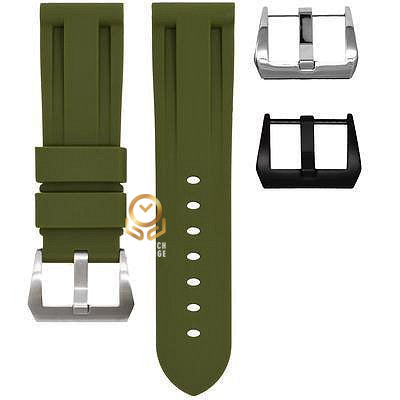 Horus Straps H024 錶帶 沛納海 素色 24mm