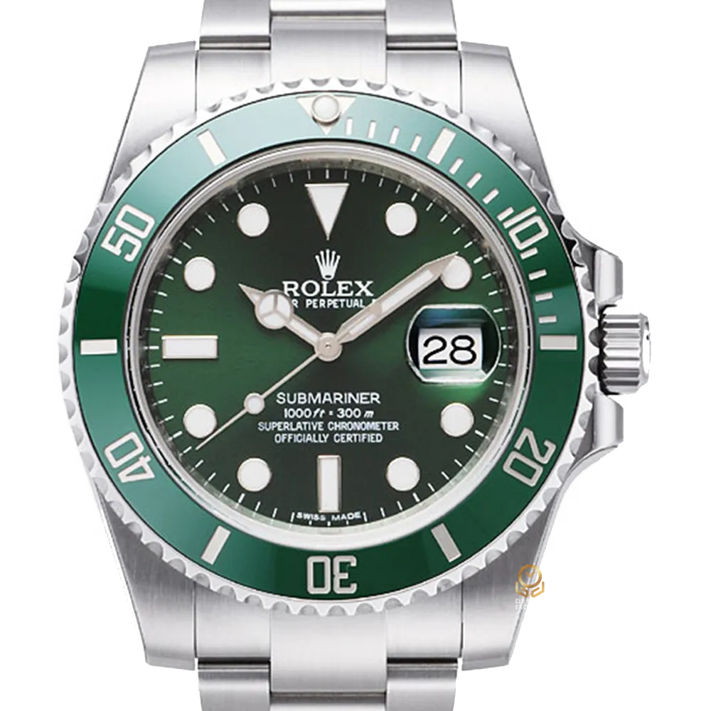 Rolex 勞力士 Submariner 116610LV 綠水鬼 40mm 浩克Hulk 綠圈綠面