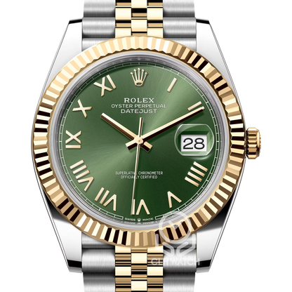Rolex 勞力士 Datejust 41 日誌型 126333 18K金 三角坑紋外圈 DJ41 41mm 2026年 未使用品