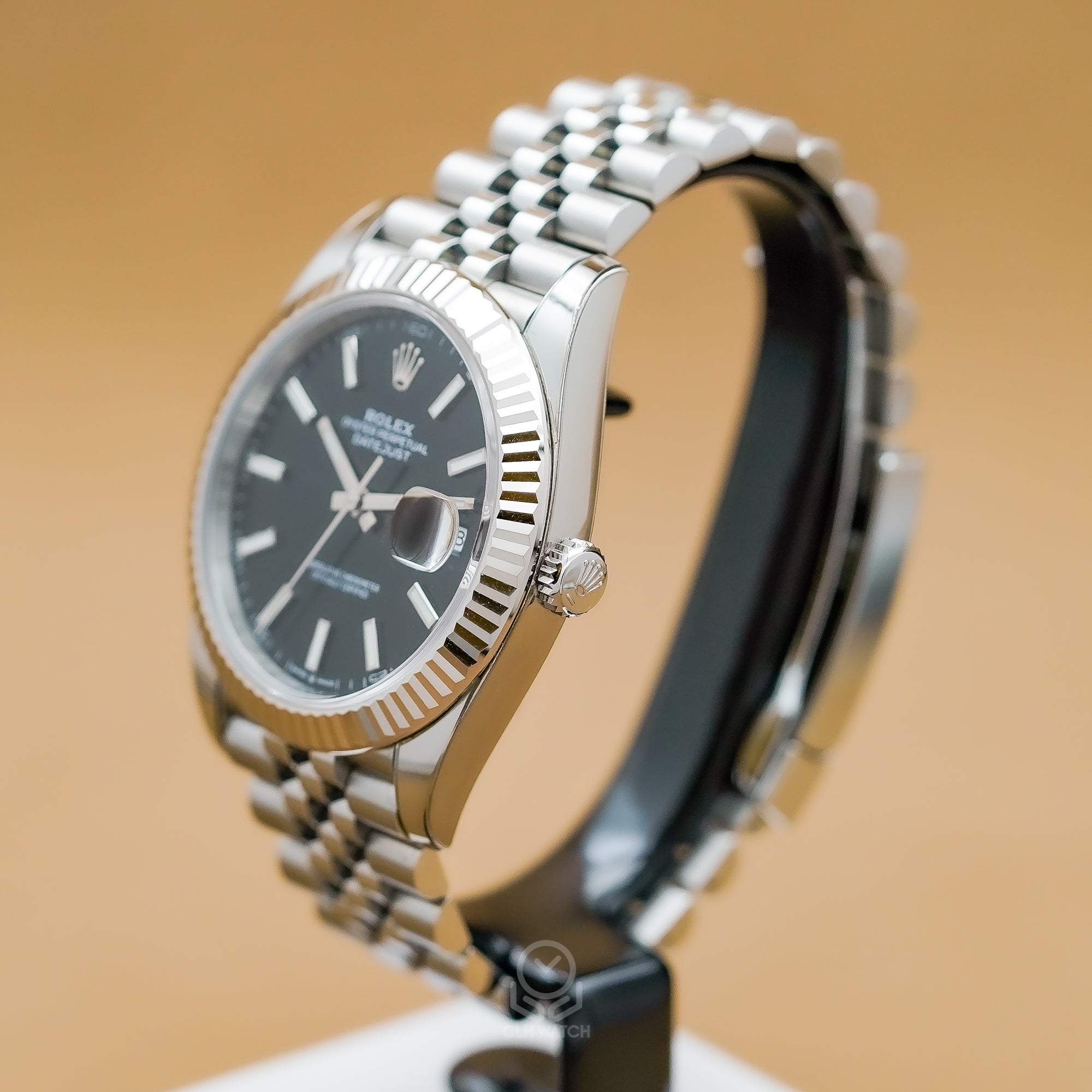 Rolex 勞力士 Datejust 41系列 126334 白金太陽圈 黑面 DJ41 41mm 2022年 台灣公司貨 95%新