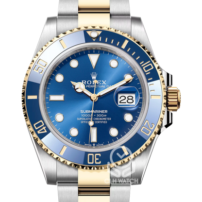 Rolex 勞力士 Submariner Date 126613LB 半金藍水鬼 41mm 2024年 95%新