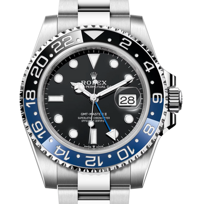 Rolex 勞力士 126710BLNR 蝙蝠俠 GMT-Master II 藍黑圈 三板帶