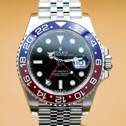 Rolex GMT-Master II 126710BLRO 黑面百事圈正面實拍