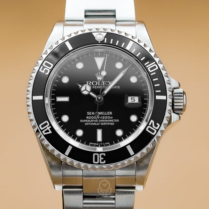 Rolex 勞力士 Sea-Dweller 16600 海洋使者 排氦閥門 40mm S字頭 95%新 送原廠調整棒