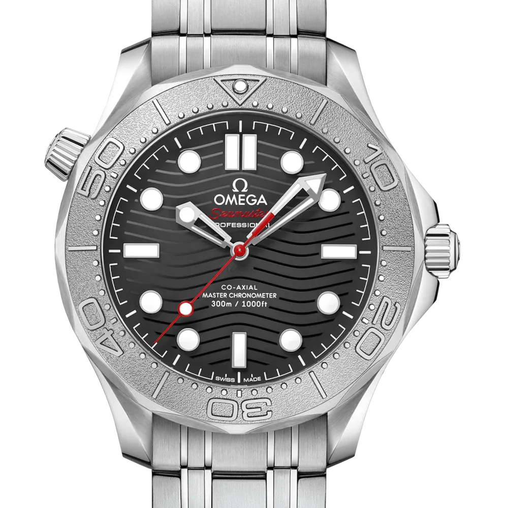 Omega 歐米茄 Seamaster Diver 300M 210.30.42.20.01.002 黑色面盤 陶瓷波紋 潛水錶 2023年 42mm