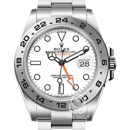 Rolex 勞力士 Explorer II 探險家型 II 226570 白色面盤 白探二 42mm 2024年 95%新已貼RX8
