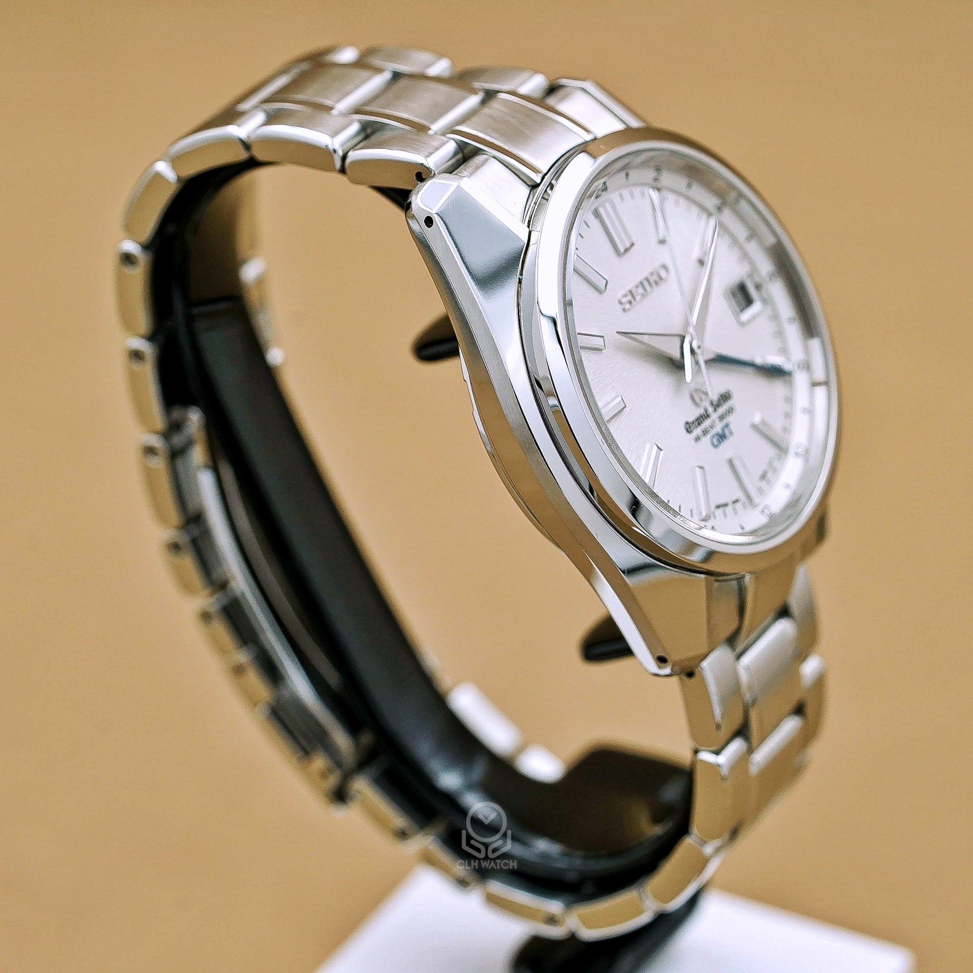 GS Grand Seiko 頂級精工 Heritage Collection 傳承系列 GMT 岩手山紋面盤 40mm 高頻36000 SBGJ001