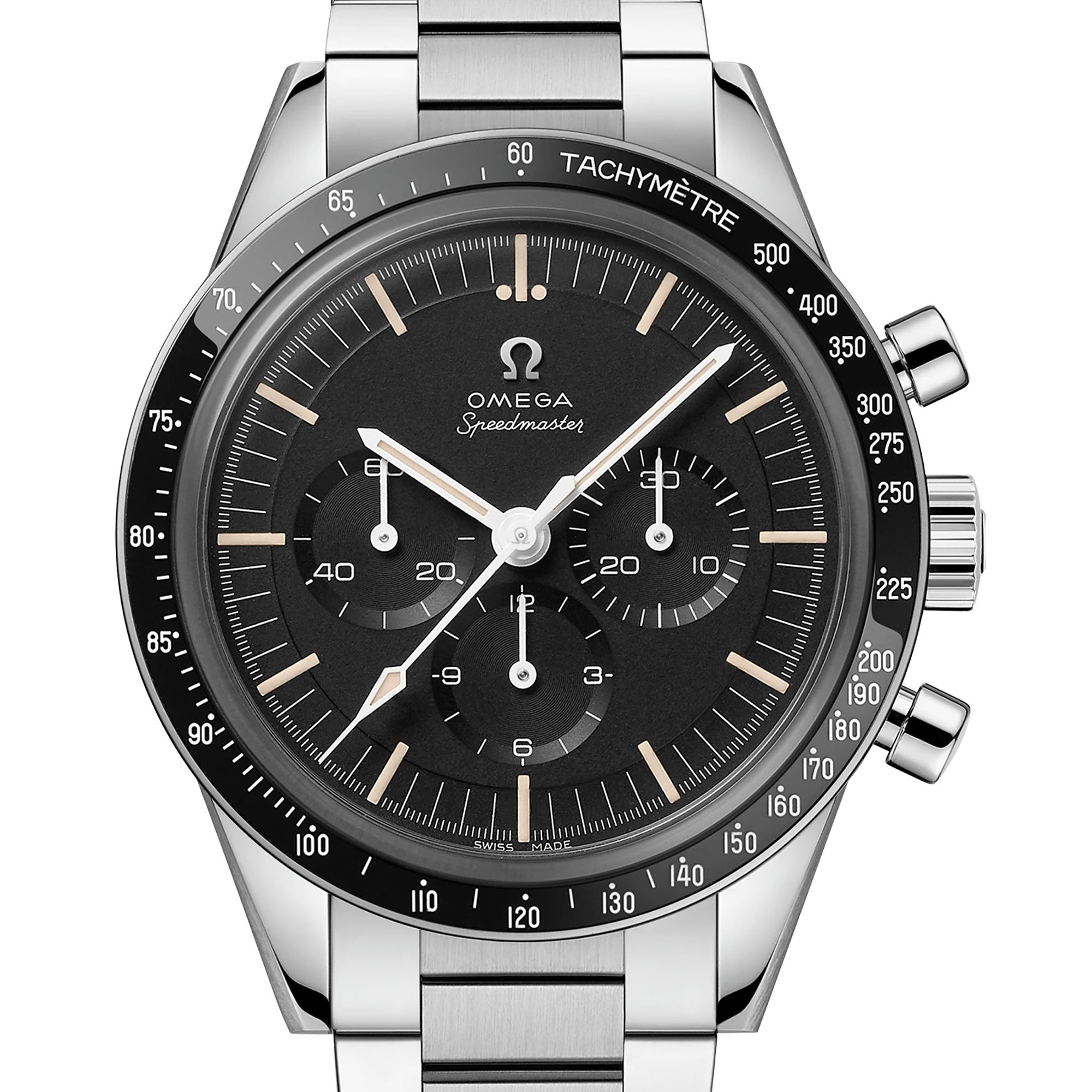 Omega 歐米茄 Speedmaster 321機芯 黑色面盤 Ed White 手上鍊登月計時 2023年 311.30.40.30.01.001 台灣公司貨 39.7mm