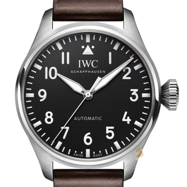 IWC萬國 IW329301 大型飛行員腕錶 43mm 黑色面盤 透明底蓋 大飛