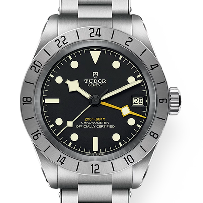 Tudor 帝舵 Black Bay Pro GMT 黃針兩地時區 貝克漢探險家 79470 2025年 39mm（已交流）