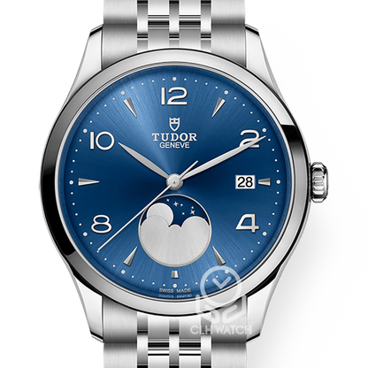 Tudor 帝舵 1926 Luna 系列 91560 藍色太陽放射紋面盤 月相指示 39mm 2026年 未使用品 周杰倫共同創作款