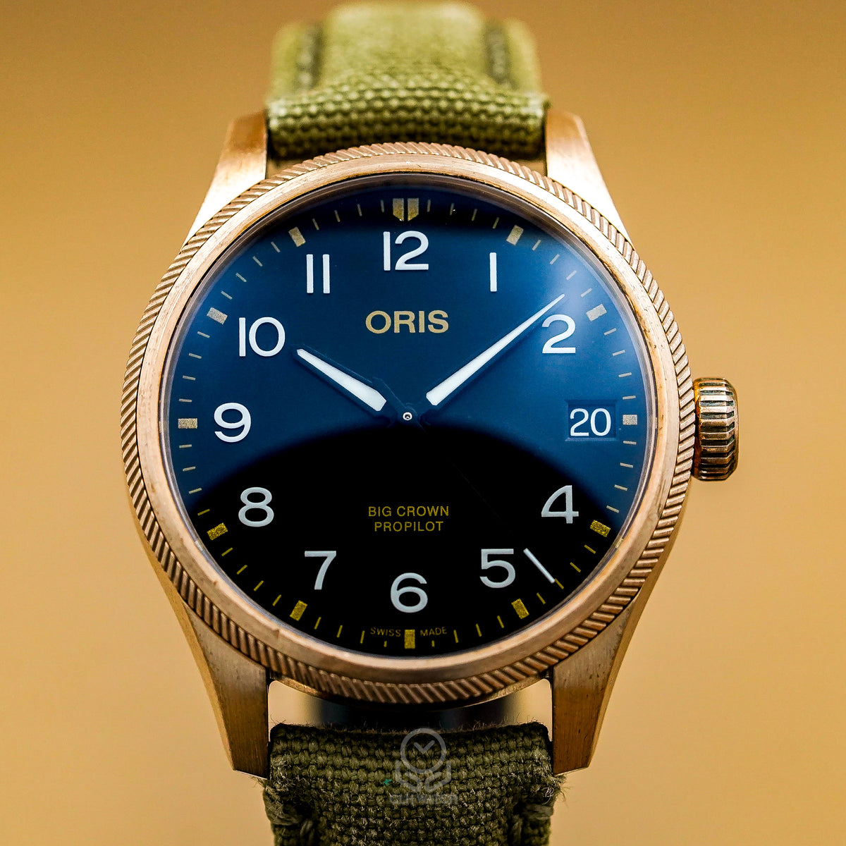 ORIS 豪利時 Big Crown ProPilot Big Date 0175177613164 青銅黑面 大日期 41mm 2021年台灣公司貨 95%新