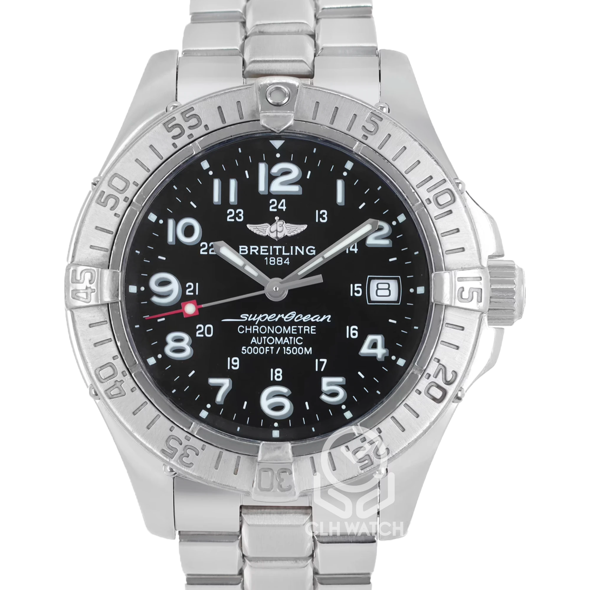 Breitling 百年靈 Superocean系列 超級海洋潛水腕錶 A17360 黑面 42mm 台灣公司貨 90%新