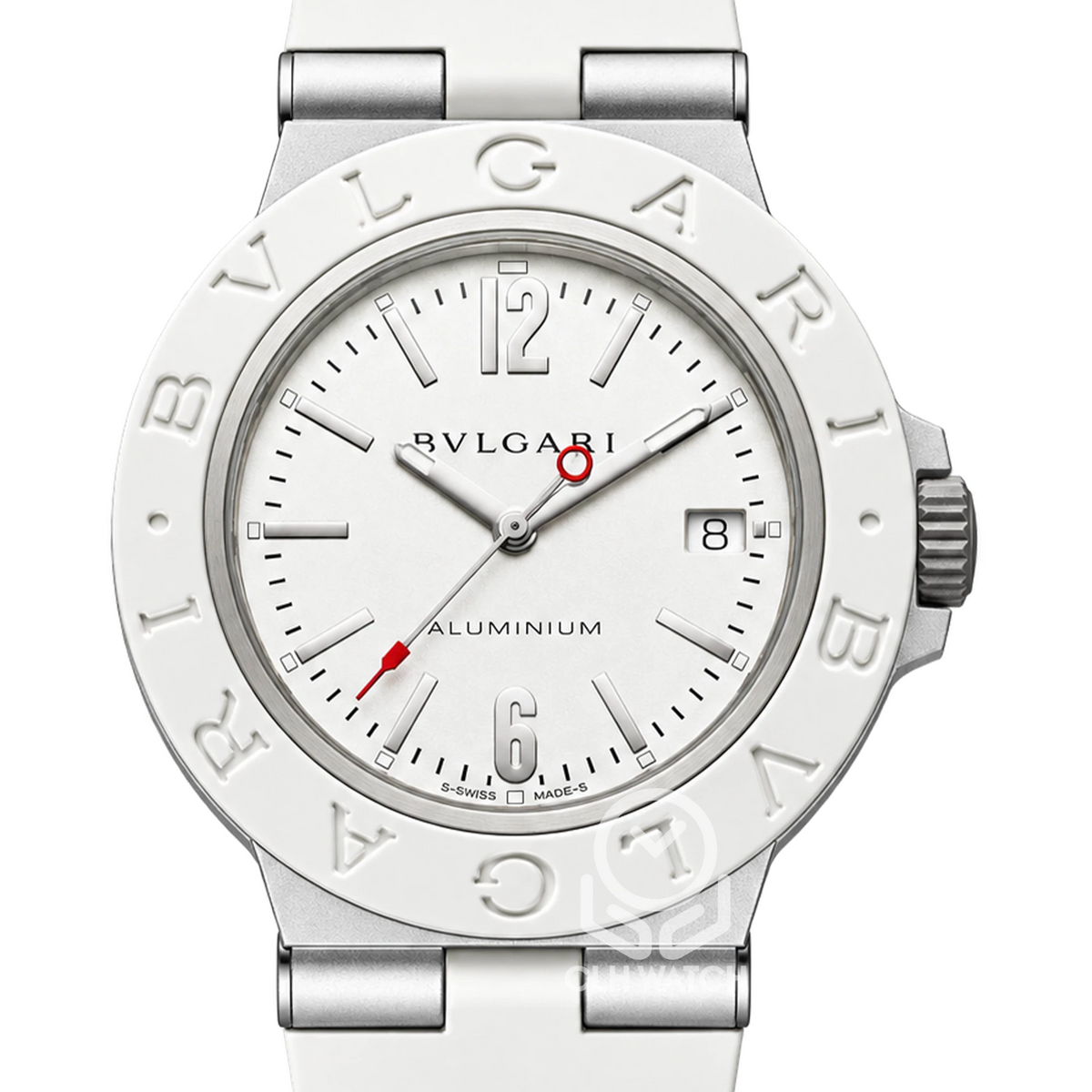 Bvlgari 寶格麗 Aluminium White Automatic 103964 白色限量版 40mm 年份不詳 98%新