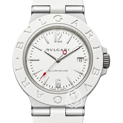 Bvlgari 寶格麗 Aluminium White Automatic 103964 白色限量版 40mm 年份不詳 98%新