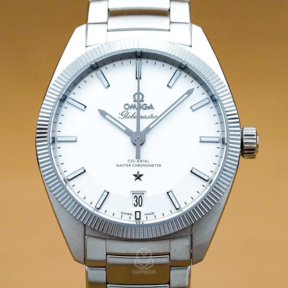 OMEGA 歐米茄 星座系列尊霸 Globemaster 牛角八卦 派盤 130.30.39.21.02.001 39mm 2022年 台灣公司貨 95%新