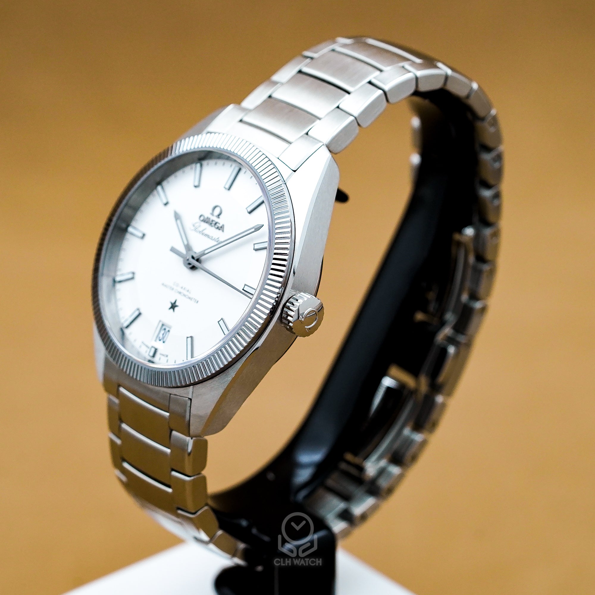 OMEGA 歐米茄 星座系列尊霸 Globemaster 牛角八卦 派盤 130.30.39.21.02.001 39mm 2022年 台灣公司貨 95%新