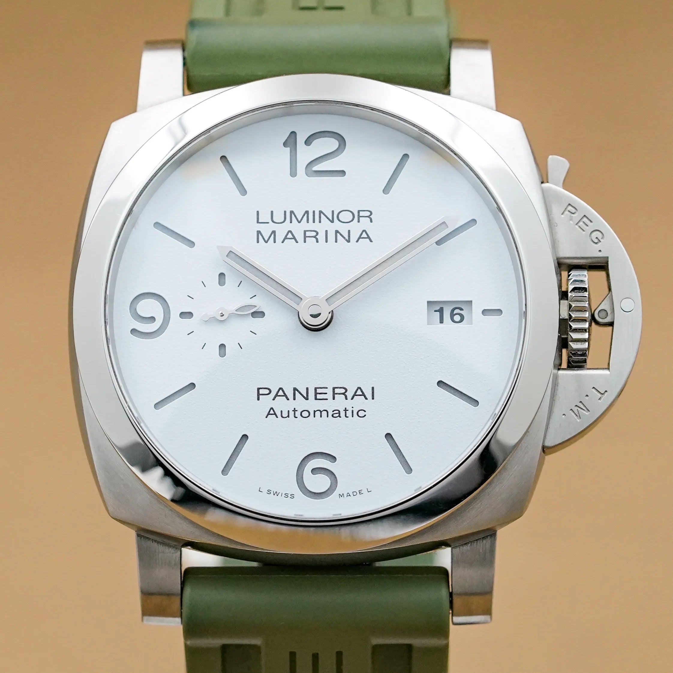 Panerai 沛納海 PAM1314 Luminor Marina 三日鍊 PAM01314 白面 44mm