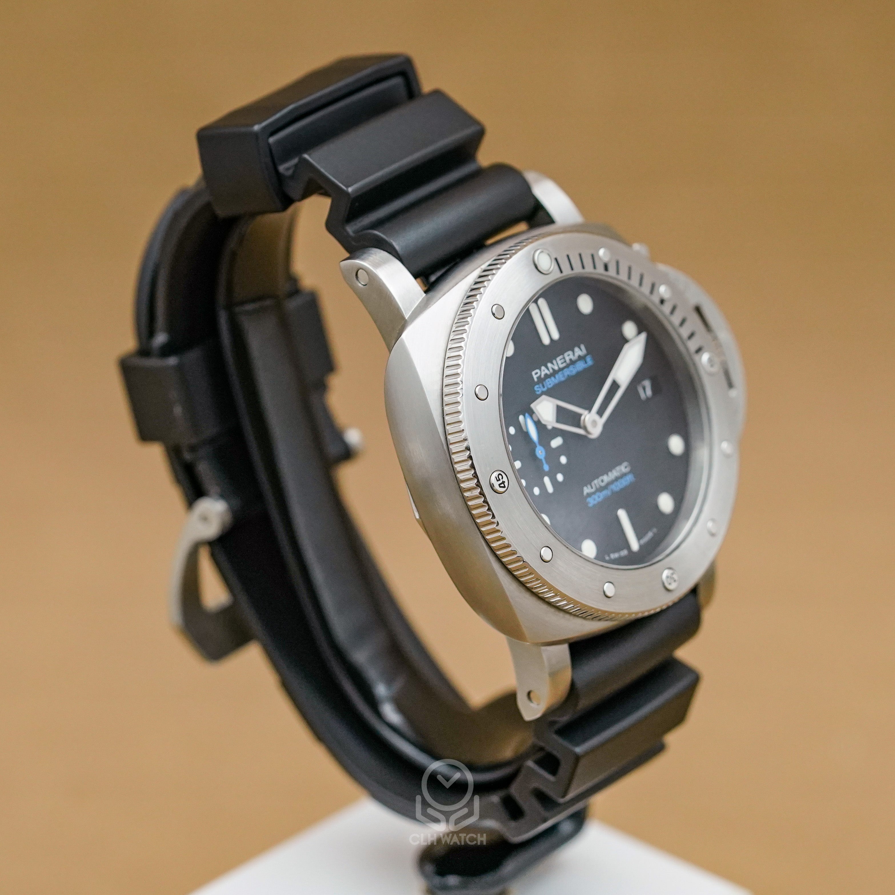 Panerai 沛納海 Submersible PAM973 黑面 專業潛水錶 PAM00973 2019年 42mm