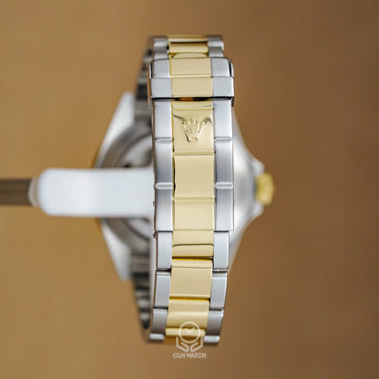 勞力士 Rolex 16613LB Submariner Date 半金藍水鬼 40mm 鋁圈 盒單齊全 間金藍 A字頭 台灣公司貨