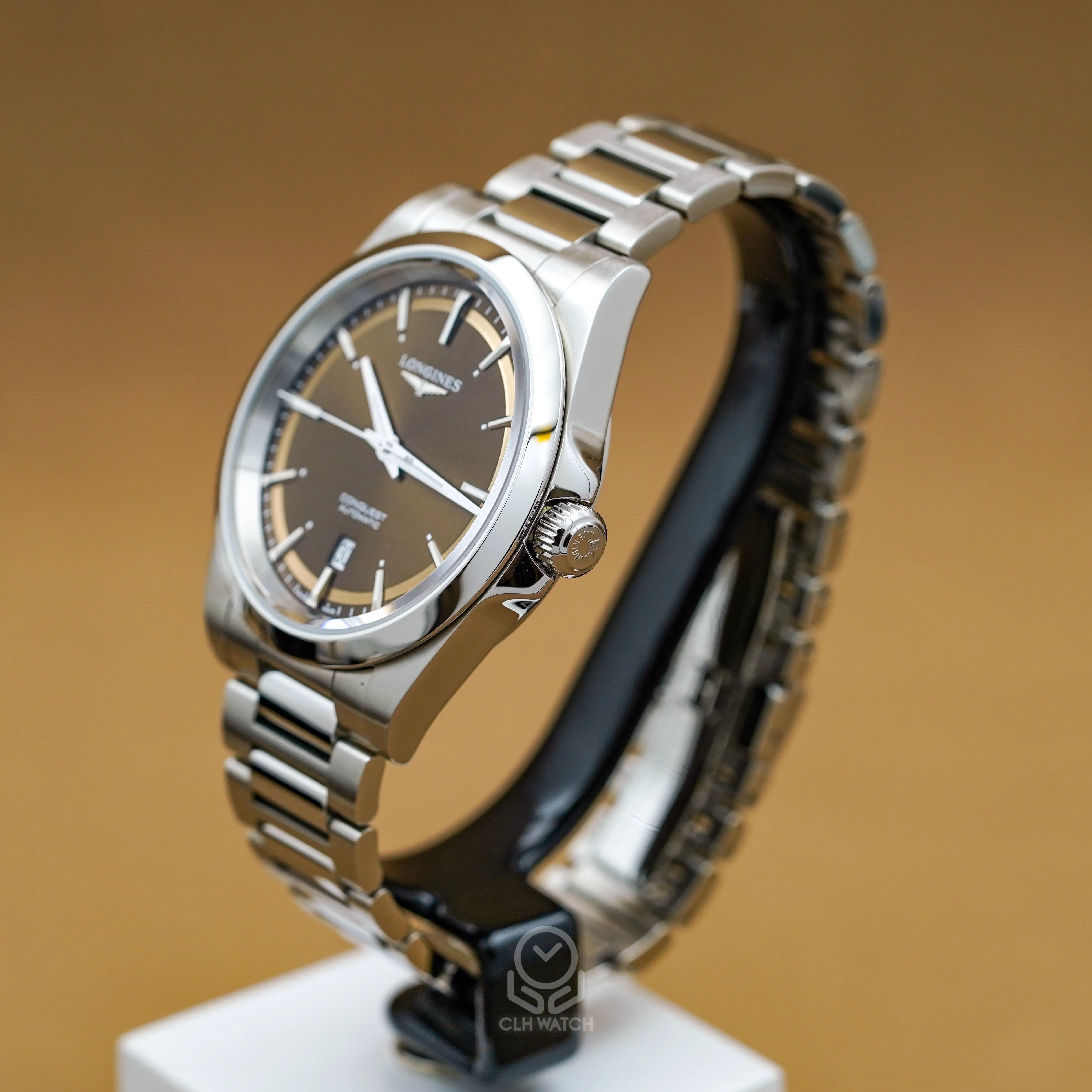 Longines 浪琴 Conquest 征服者 L38304626 棕色面盤 經典運動款 2024年台灣公司貨 41mm