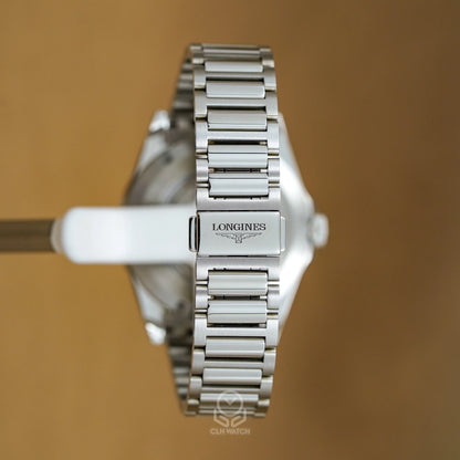 Longines 浪琴 Conquest 征服者 L38304626 棕色面盤 經典運動款 2024年台灣公司貨 41mm