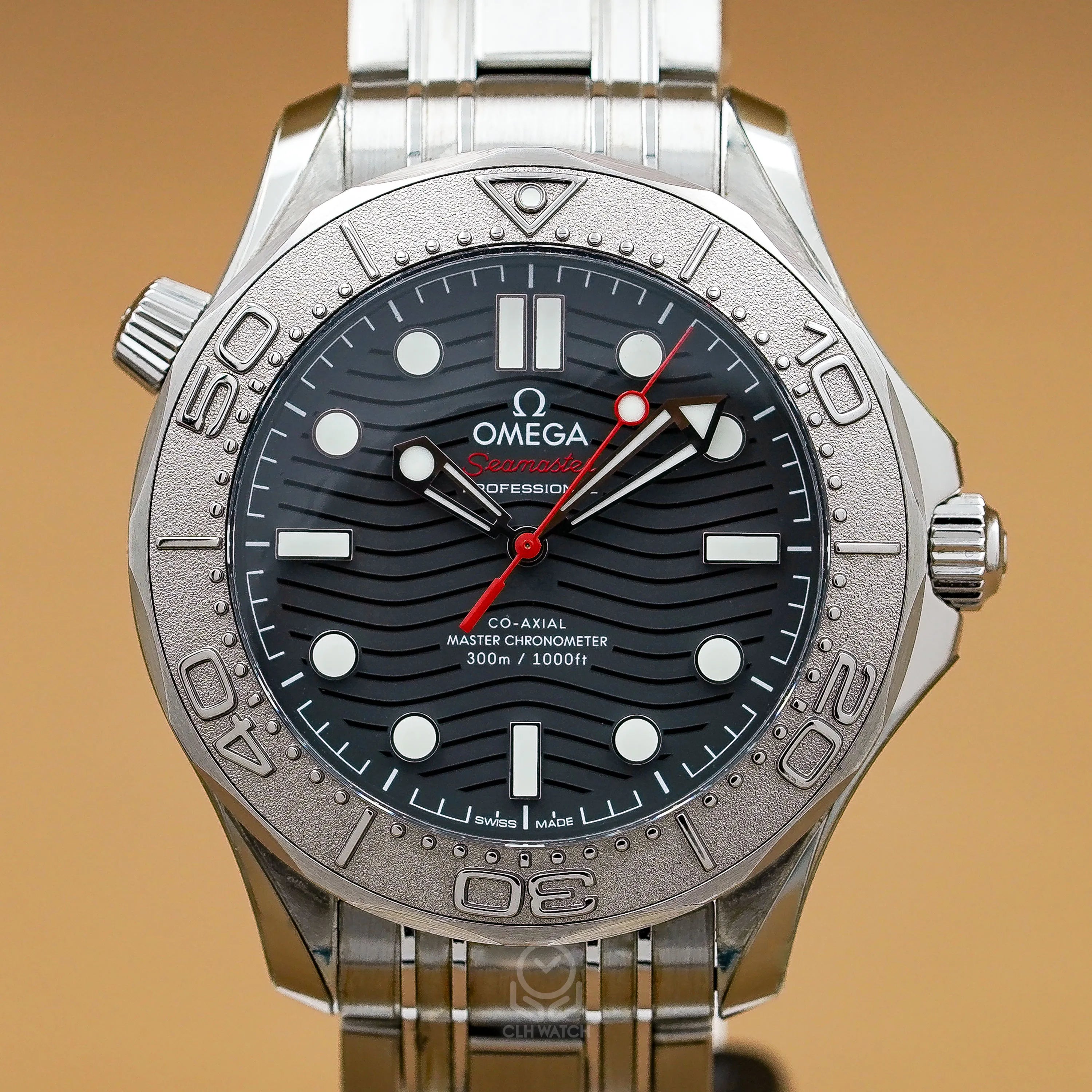 Omega 歐米茄 Seamaster Diver 300M 210.30.42.20.01.002 黑色面盤 陶瓷波紋 潛水錶 2023年 42mm
