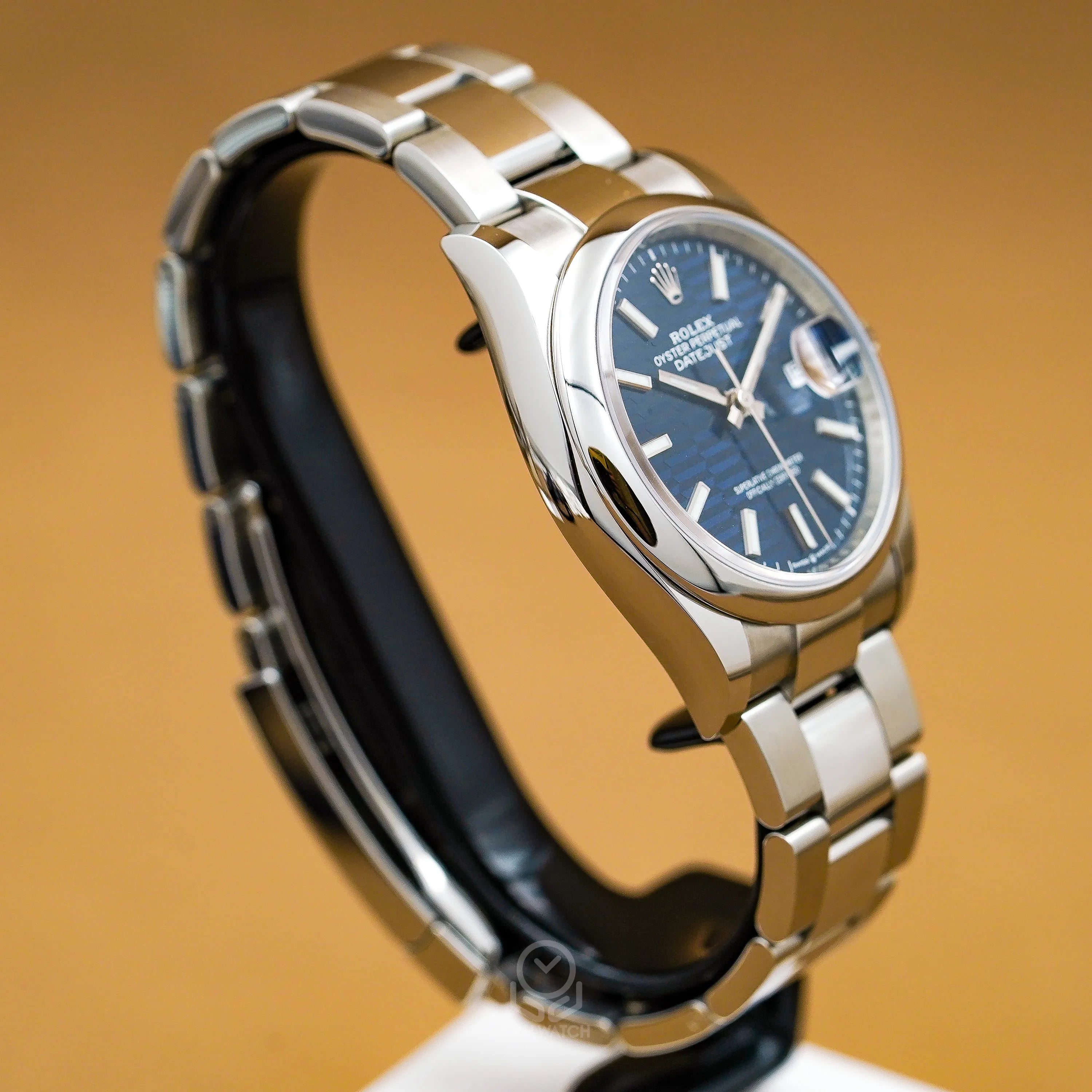 Rolex 勞力士 Datejust 36 126200 停產藍坑紋面盤 棒狀夜光時標 經典蠔式錶帶 2022年台灣公司貨 DJ36mm