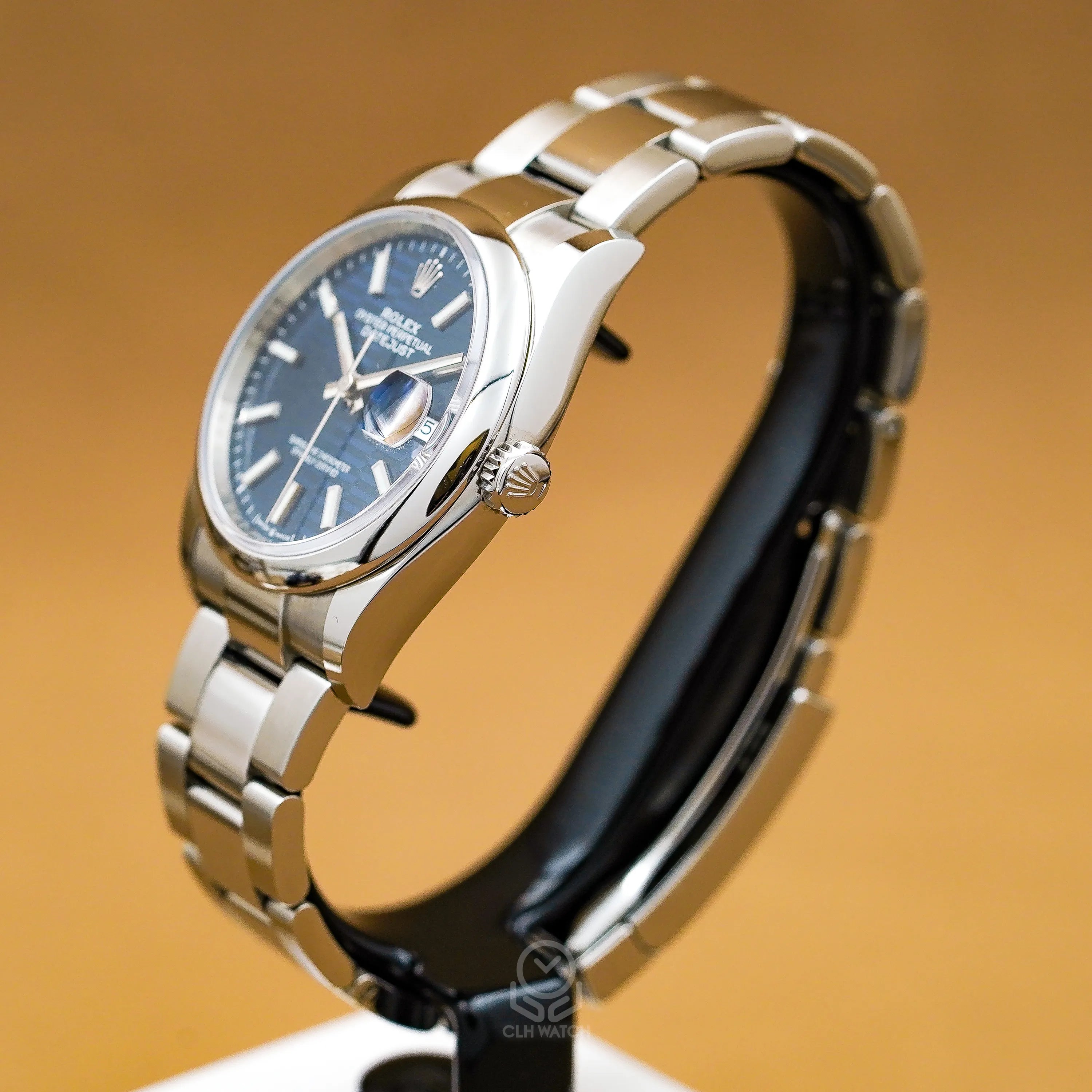 Rolex 勞力士 Datejust 36 126200 停產藍坑紋面盤 棒狀夜光時標 經典蠔式錶帶 2022年台灣公司貨 DJ36mm