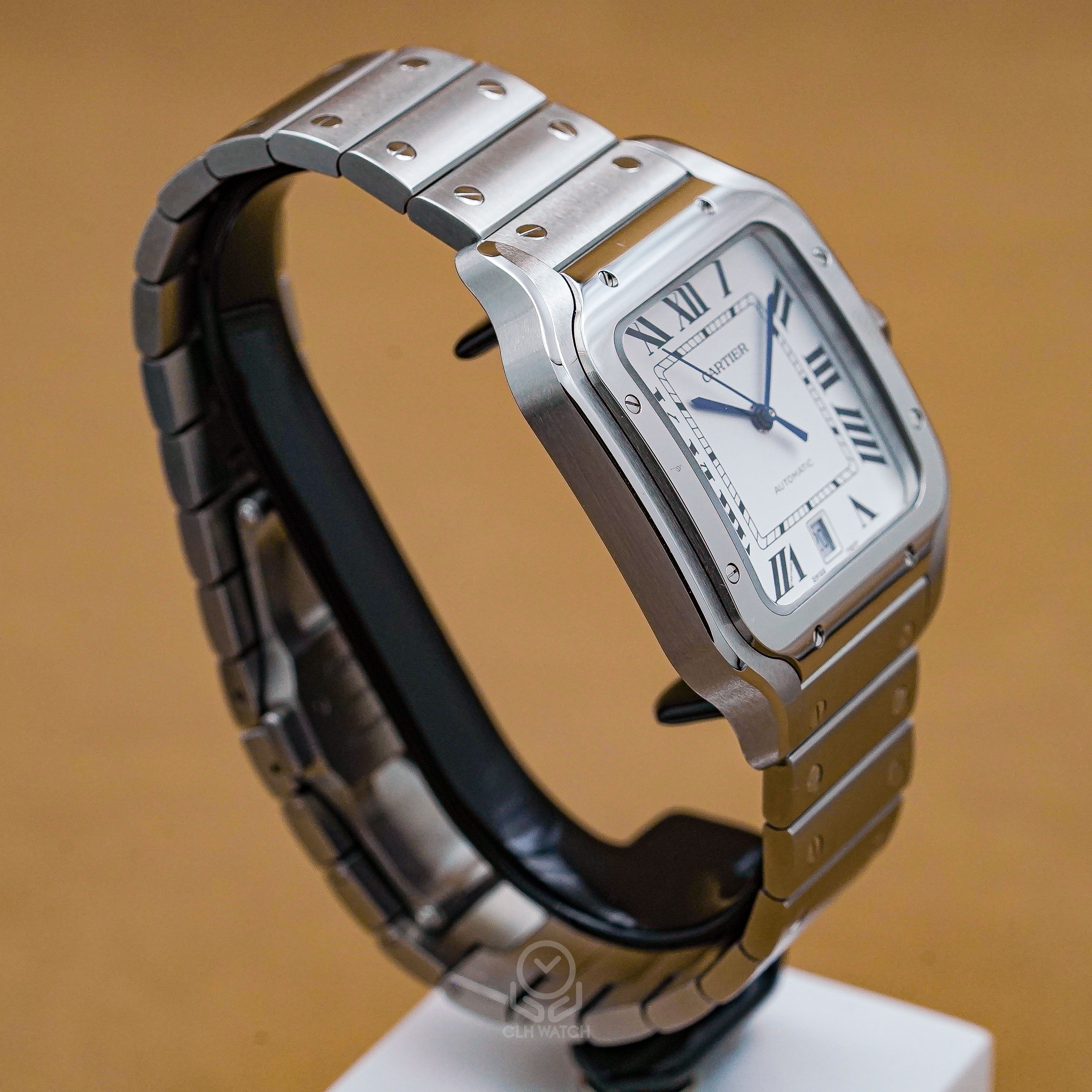 Cartier 卡地亞 Santos de 山度士 WSSA0018 白色面盤 經典大尺寸 2023年台灣公司貨 39.8mm
