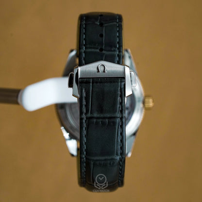 Omega 歐米茄 Seamaster 海馬300 黑面半金潛水錶 玫瑰金鋼款 23322412101002 2024年 41mm （已交流）