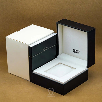 Montblanc 萬寶龍 Star 4810 105858 自動上鍊 銀白機刻面 41.5mm 2011年台灣公司貨（已交流）