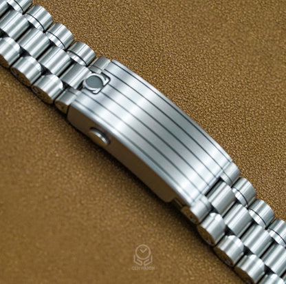 Omega 原廠原裝鋼帶 超霸登月專用 新款伸縮錶扣 3861 1863 1861 020Z017493W 20mm