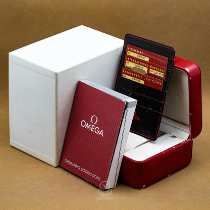 Omega 歐米茄 Speedmaster 超霸舒馬克傳奇系列腕錶 3506.61.00 法拉利紅面闊箭計時碼錶 Schumacher 2010年台灣公司貨 42mm