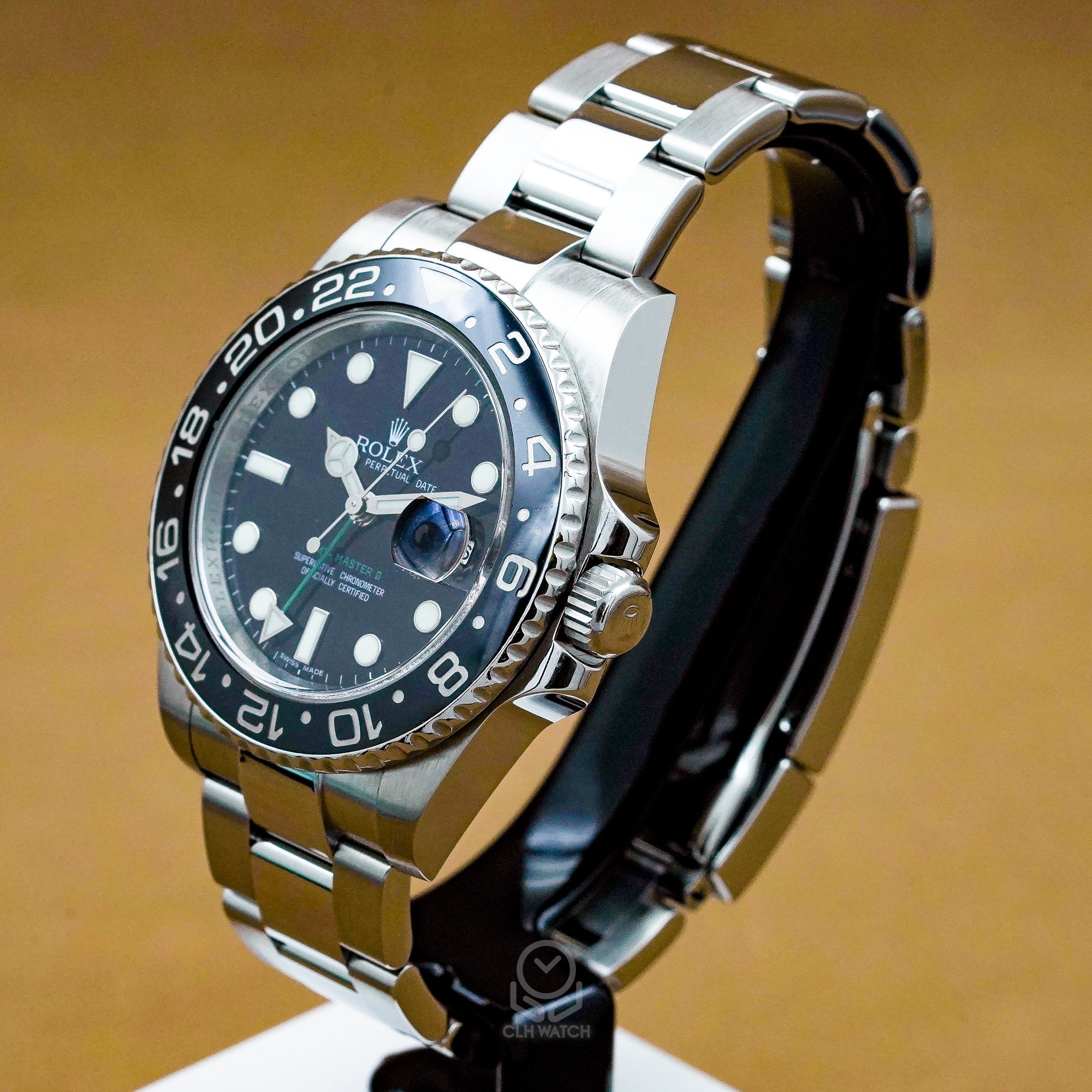Rolex 勞力士 GMT-Master II 116710LN 黑色面盤 停產綠針GMT 2013年 40mm