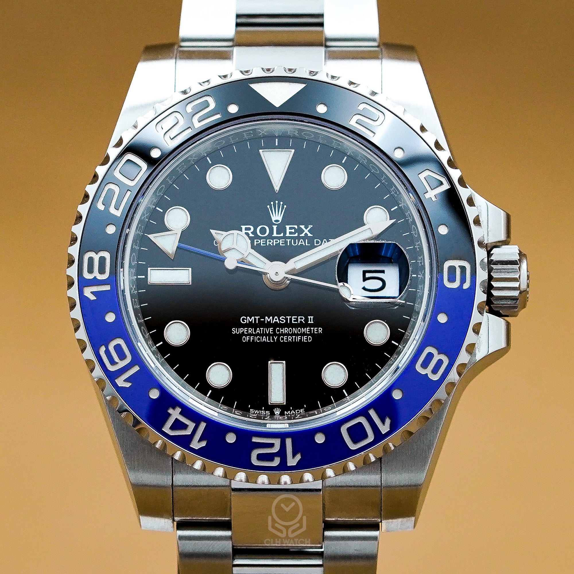 Rolex 勞力士 126710BLNR 蝙蝠俠 GMT-Master II 藍黑圈 三板帶