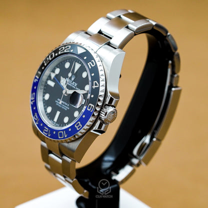 Rolex 勞力士 126710BLNR 蝙蝠俠 GMT-Master II 藍黑圈 三板帶