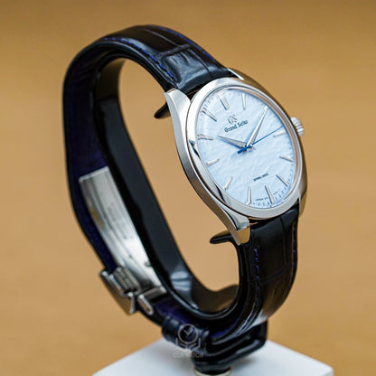 Grand Seiko 頂級精工 GS Elegance Collection SBGY007 冰藍面 手上鍊SD 御神渡 2021年 38.5mm（已交流）