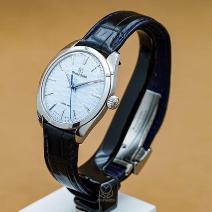 Grand Seiko 頂級精工 GS Elegance Collection SBGY007 冰藍面 手上鍊SD 御神渡 2021年 38.5mm（已交流）