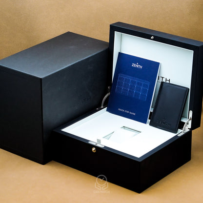 Zenith 真力時 Chronomaster Sport 03.3100.3600/69.M3100 白面 白熊貓 1/10秒計時碼錶 2021年 41mm