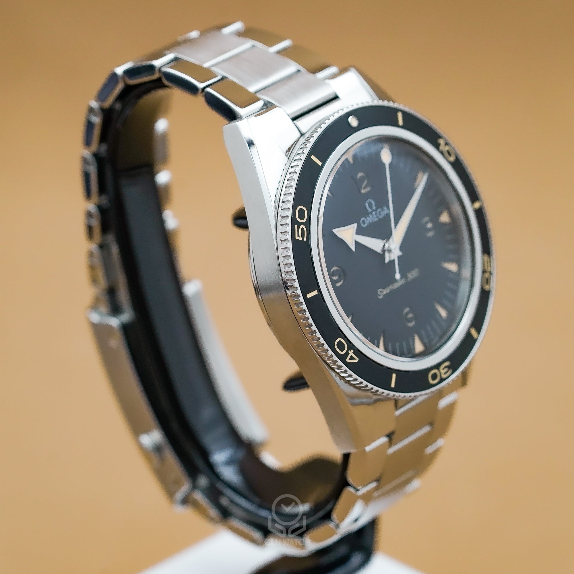 Omega 歐米茄 Seamaster 海馬300系列 Heritage 23430412101001 復古黑面 41mm 單錶+原盒