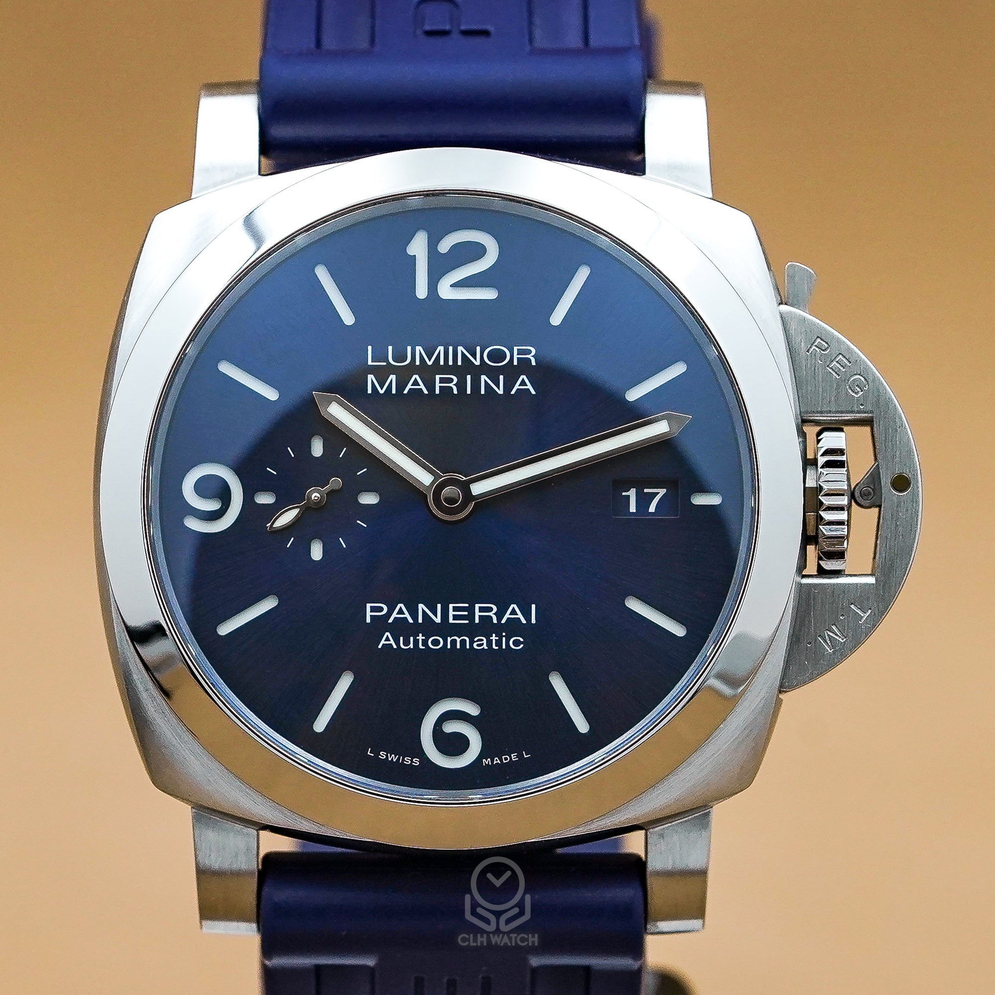 PANERAI 沛納海 Luminor Marina Blue Mare 藍面 PAM01313 PAM1313 44mm 2021年 台灣公司貨 95%新