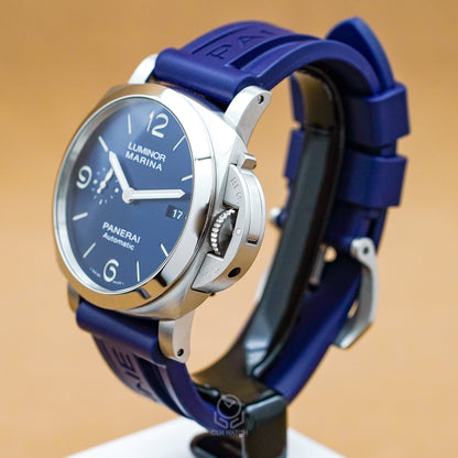 PANERAI 沛納海 Luminor Marina Blue Mare 藍面 PAM01313 PAM1313 44mm 2021年 台灣公司貨 95%新